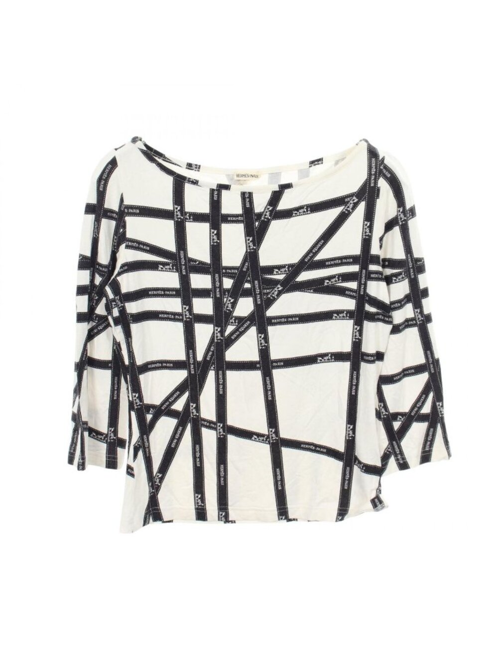Hermes Top Bolduc Rayon T-Shirt